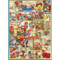 EUROGRAPHICS Puzzle Katalóg semienok: Kvety 1000 dielikov
