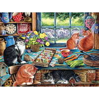 COBBLE HILL Puzzle Mačacie súkromie XL 275 dielikov