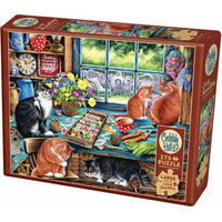 COBBLE HILL Puzzle Mačacie súkromie XL 275 dielikov