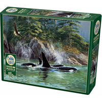 COBBLE HILL Puzzle Kosatky 1000 dielikov
