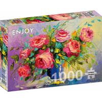 ENJOY Puzzle Kytica ruží 1000 dielikov