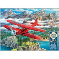 COBBLE HILL Puzzle Lietadlo Beechcraft Staggerwing 500 dielikov