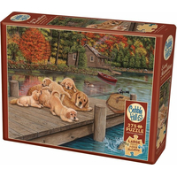 COBBLE HILL Puzzle Ospalý deň na móle XL 275 dielikov