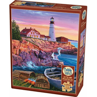 COBBLE HILL Puzzle Maják v zátoke XL 275 dielikov