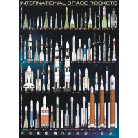 EUROGRAPHICS Puzzle Medzinárodné vesmírne rakety 1000 dielikov
