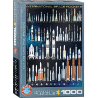 EUROGRAPHICS Puzzle Medzinárodné vesmírne rakety 1000 dielikov