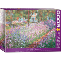 EUROGRAPHICS Puzzle Monetova záhrada 2000 dielikov