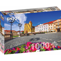 ENJOY Puzzle Námestie Union, Temešvár, Rumunsko 1000 dielikov