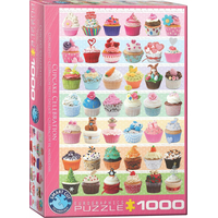 EUROGRAPHICS Puzzle Oslava cupcakes 1000 dielikov