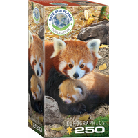 EUROGRAPHICS Puzzle Save Our Planet: Pandy červené XL 250 dielikov