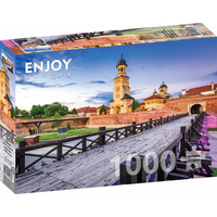 ENJOY Puzzle Pevnosť Albumu Carolina, Albumu-Iulia, Rumunsko 1000 dielikov