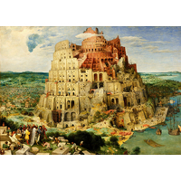 ENJOY Puzzle Pieter Bruegel: Babylonská veža 1000 dielikov