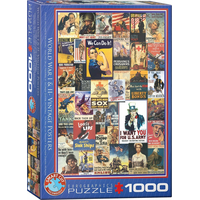 EUROGRAPHICS Puzzle Plagáty z 1. a 2. svetovej vojny 1000 dielikov