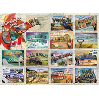 COBBLE HILL Puzzle Pozdravy z Kanady 1000 dielikov