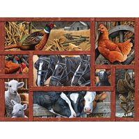 COBBLE HILL Puzzle Priatelia na farme XL 275 dielikov