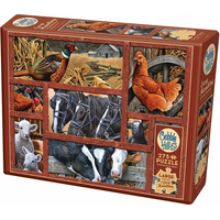 COBBLE HILL Puzzle Priatelia na farme XL 275 dielikov