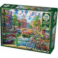 COBBLE HILL Puzzle Prieplav v Amsterdame 1000 dielikov