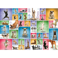 EUROGRAPHICS Puzzle Psie joga 1000 dielikov