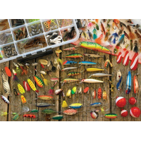 COBBLE HILL Puzzle Rybárske nástrahy 1000 dielikov