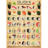 EUROGRAPHICS Puzzle Sushi 1000 dielikov