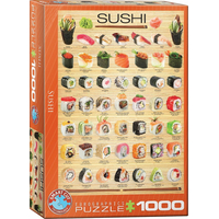 EUROGRAPHICS Puzzle Sushi 1000 dielikov