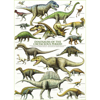 EUROGRAPHICS Puzzle Svet dinosaurov: Krieda 1000 dielikov