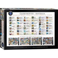 EUROGRAPHICS Puzzle Svetobežník - Austrália 1000 dielikov