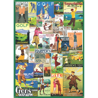 EUROGRAPHICS Puzzle Svetový golf 1000 dielikov