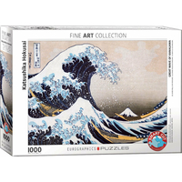 EUROGRAPHICS Puzzle Veľká vlna Kanagawa 1000 dielikov