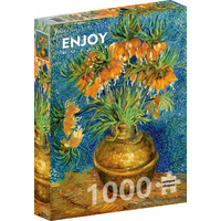 ENJOY Puzzle Vincent Van Gogh: Rebčíky v medenej váhe 1000 dielikov
