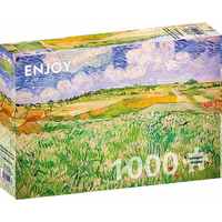 ENJOY Puzzle Vincent Van Gogh: Krajina v Auvers 1000 dielikov