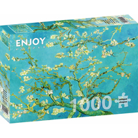 ENJOY Puzzle Vincent Van Gogh: Vetva mandľovníka 1000 dielikov