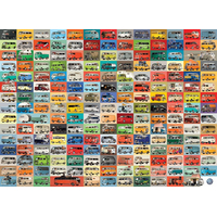 EUROGRAPHICS Puzzle VW Groovy Bus 1000 dielikov