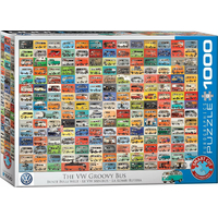 EUROGRAPHICS Puzzle VW Groovy Bus 1000 dielikov