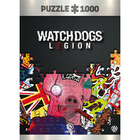 GOOD LOOT Puzzle Watch Dogs: Legion - Pig Mask 1000 dielikov