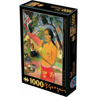 D-TOYS Puzzle Žena s ovocím 1000 dielikov