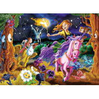 COBBLE HILL Rodinné puzzle Kúzelný svet 350 dielikov