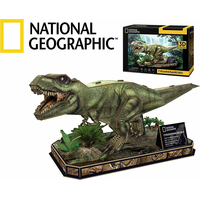 CUBICFUN 3D puzzle National Geographic: Tyrannosaurus Rex 52 dielikov