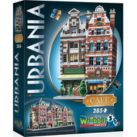 WREBBIT 3D puzzle Urbania: Kaviareň 285 dielikov