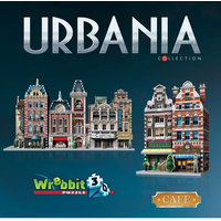 WREBBIT 3D puzzle Urbania: Kaviareň 285 dielikov