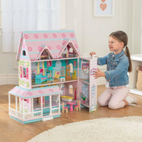 KIDKRAFT Domček pre bábiky Abbey Manor s vybavením