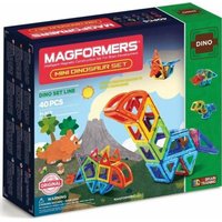 MAGFORMERS Mini Dinosaur Set 40 dielikov