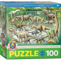 EUROGRAPHICS Puzzle Dinosaury 100 dielikov