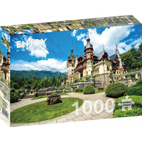 ENJOY Puzzle Kráľovský hrad, Sinaia, Rumunsko 1000 dielikov