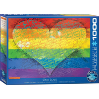 EUROGRAPHICS Puzzle Láska a hrdosť 1000 dielikov