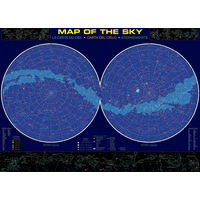 EUROGRAPHICS Puzzle Mapa neba 1000 dielikov