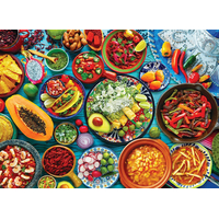 EUROGRAPHICS Puzzle Mexický stôl 1000 dielikov