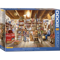 EUROGRAPHICS Puzzle Obchod so zmiešaným tovarom 2000 dielikov