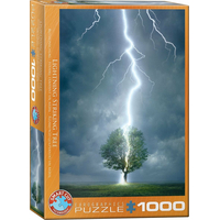 EUROGRAPHICS Puzzle Strom zasiahnutý bleskom 1000 dielikov