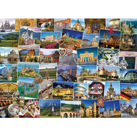 EUROGRAPHICS Puzzle Svetobežník - Nemecko 1000 dielikov